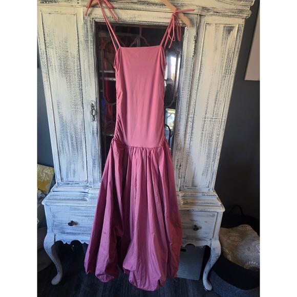 NWT Mare Mare Drop-Waist Bubble-Hem Midi Dress - XS - Picture 5 of 5